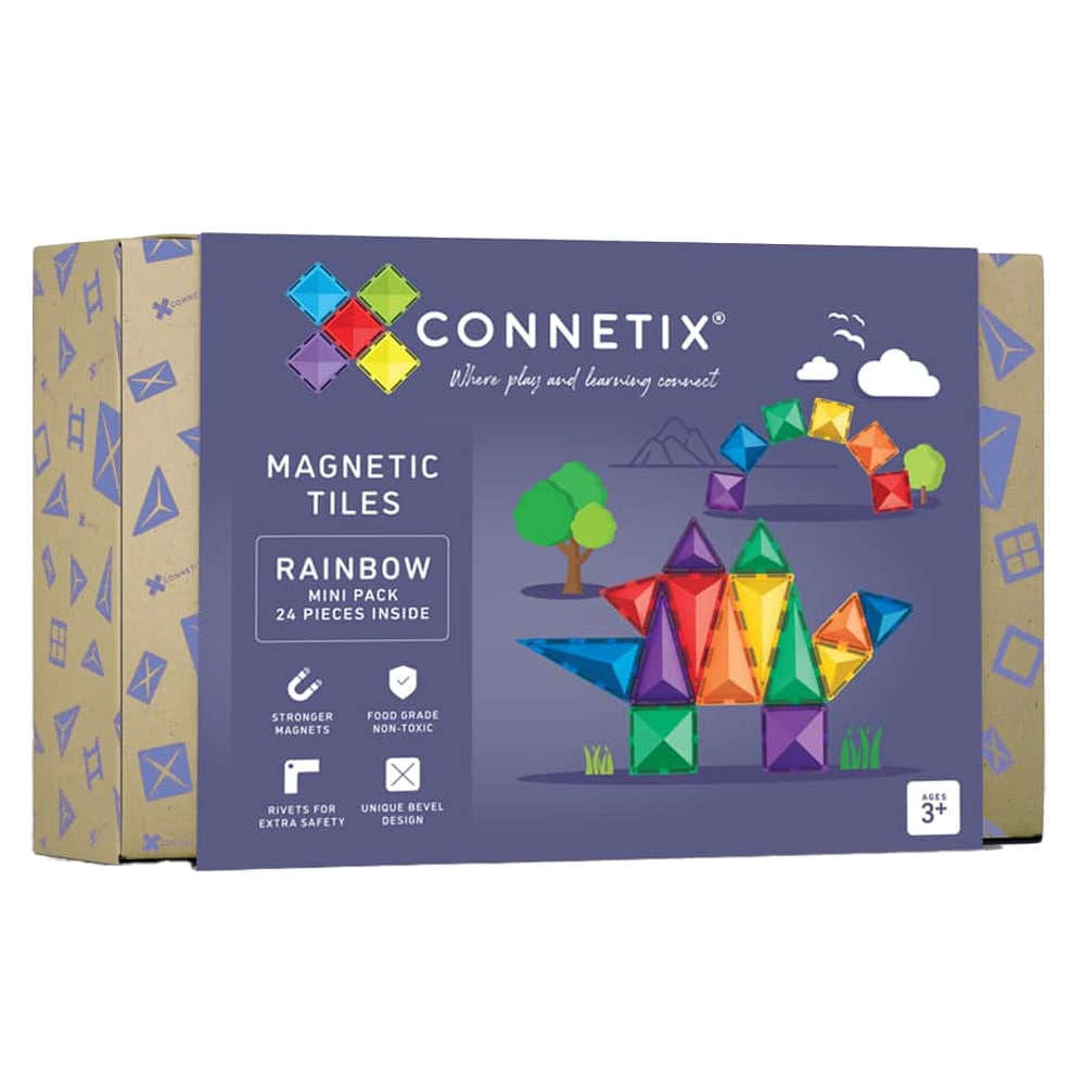 Connetix Tiles 24 Delige Mini Pack Connetix Tiles