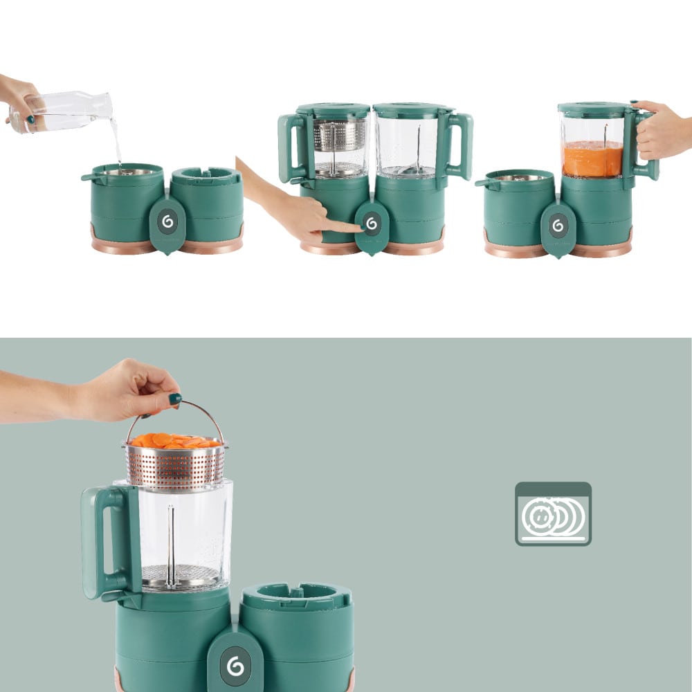 Babymoov Nutribaby Glazen Keukenmachine Babymoov