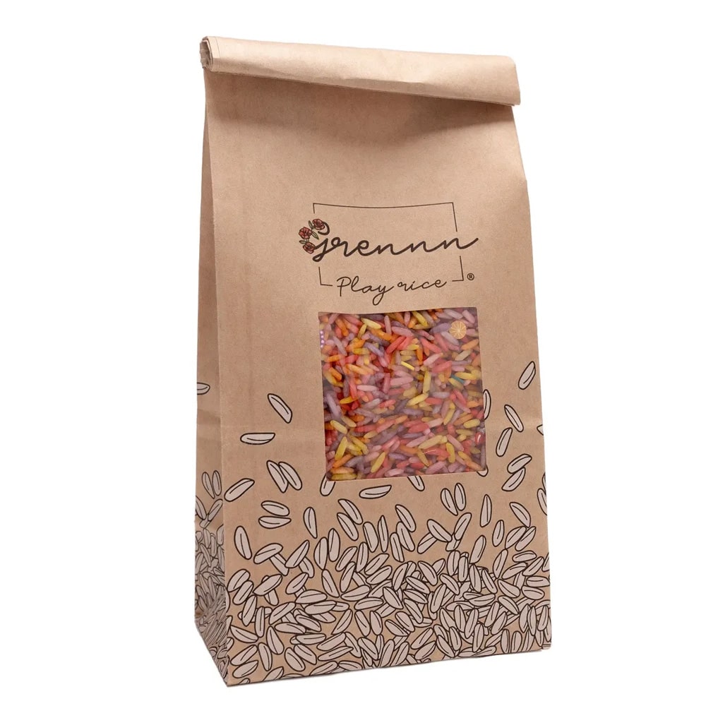 Grennn Speelrijst Fruit Mix 500 Gram Grennn