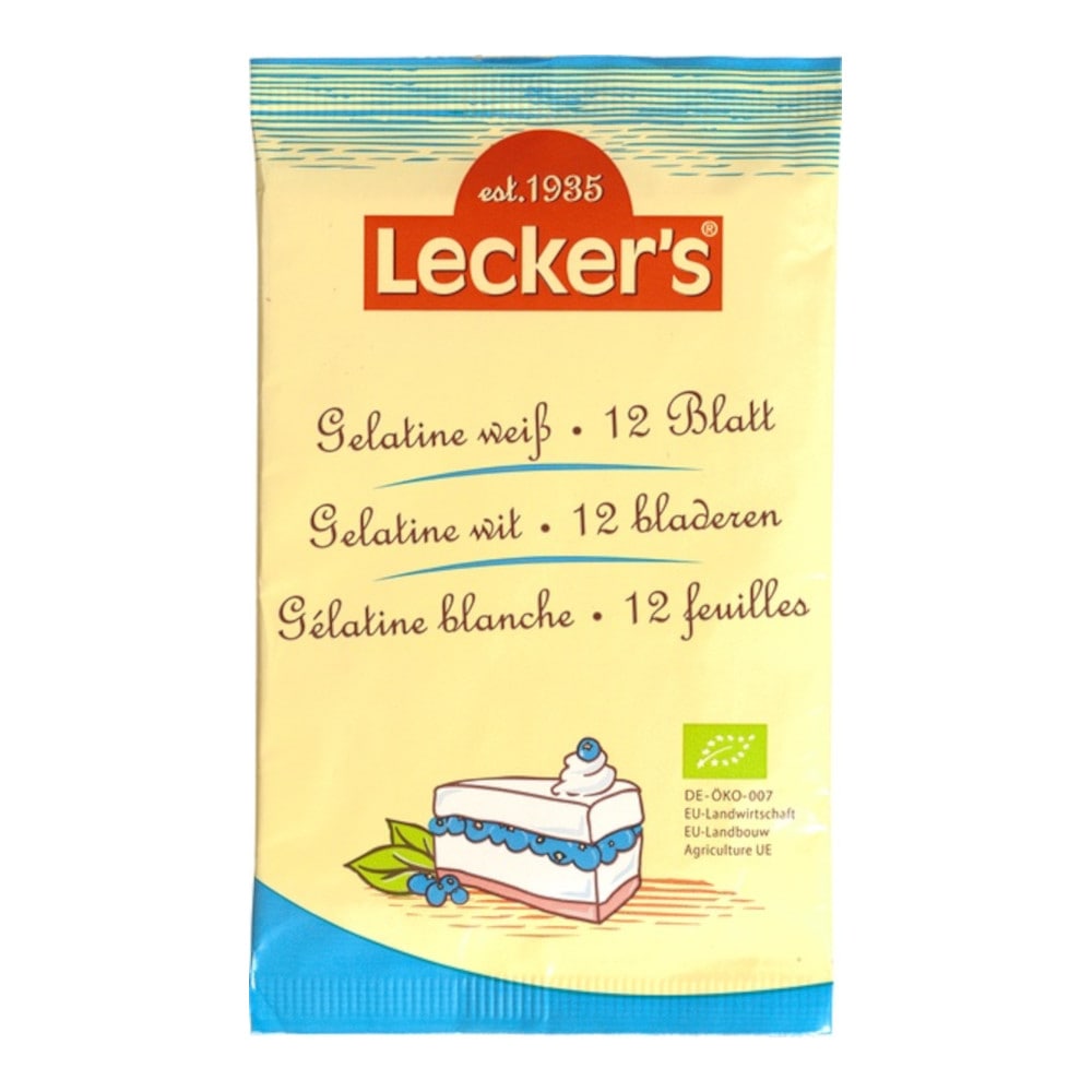 Lecker´s Bladgelatine 12st Biomarkt