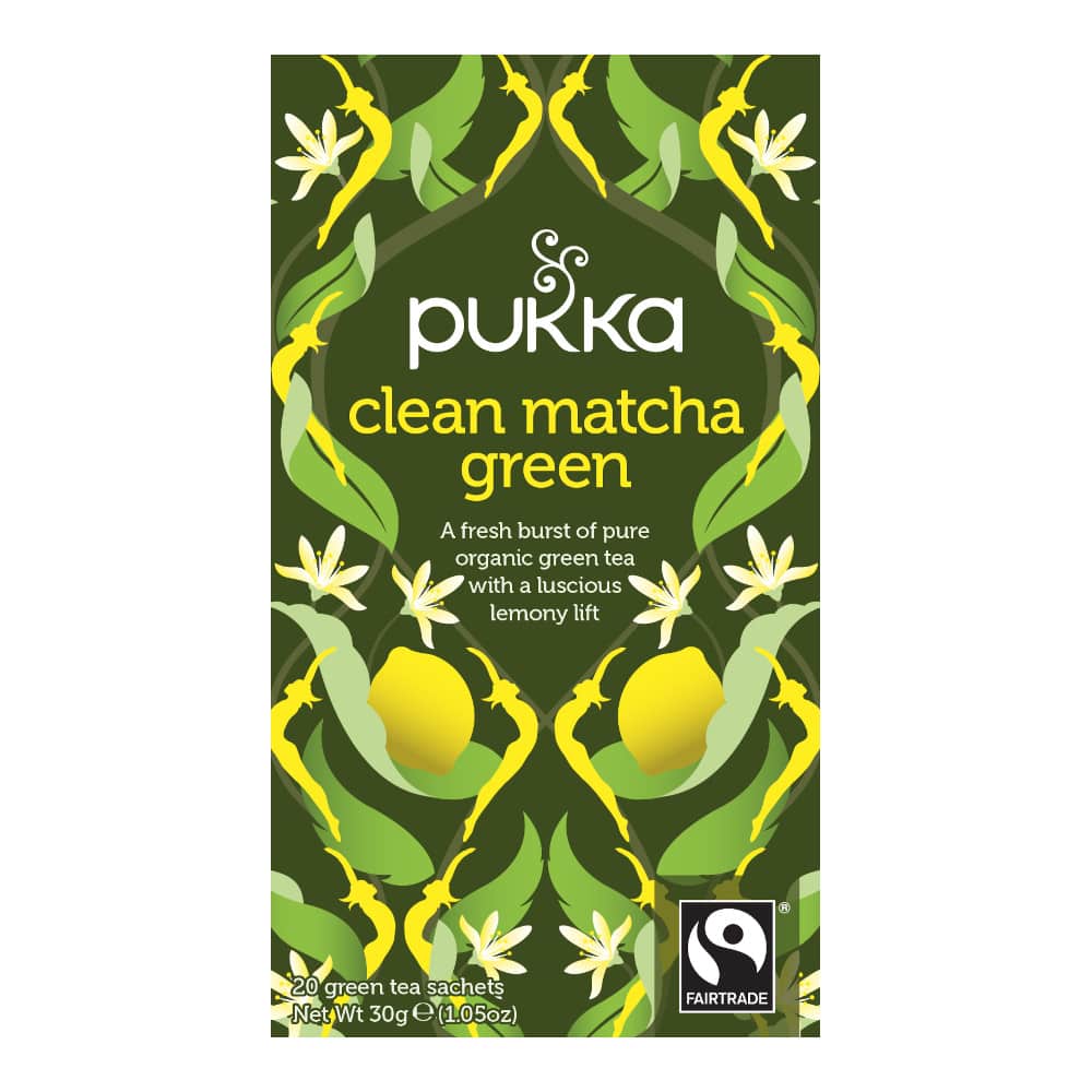 Pukka Thee Clean Matcha Green Pukka