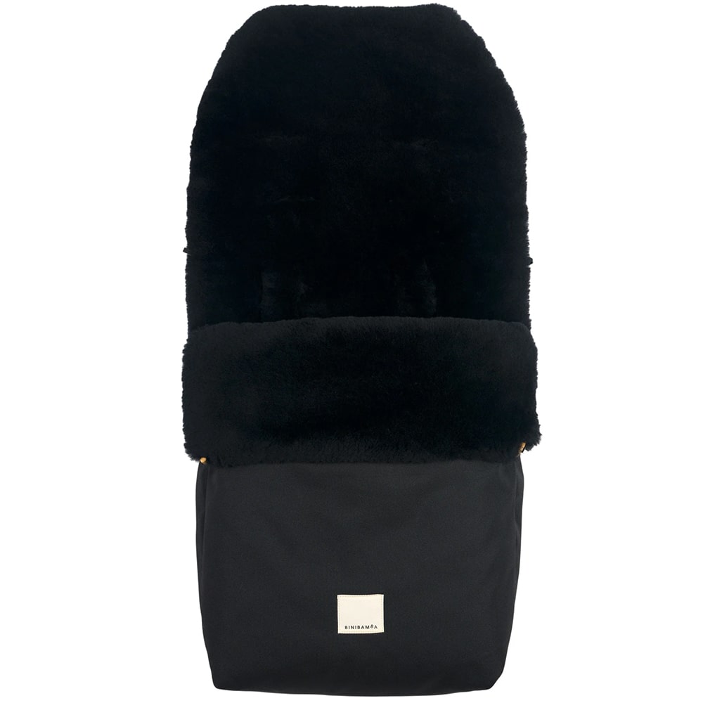 Binibamba Voetenzak Puffmuff - Zwart