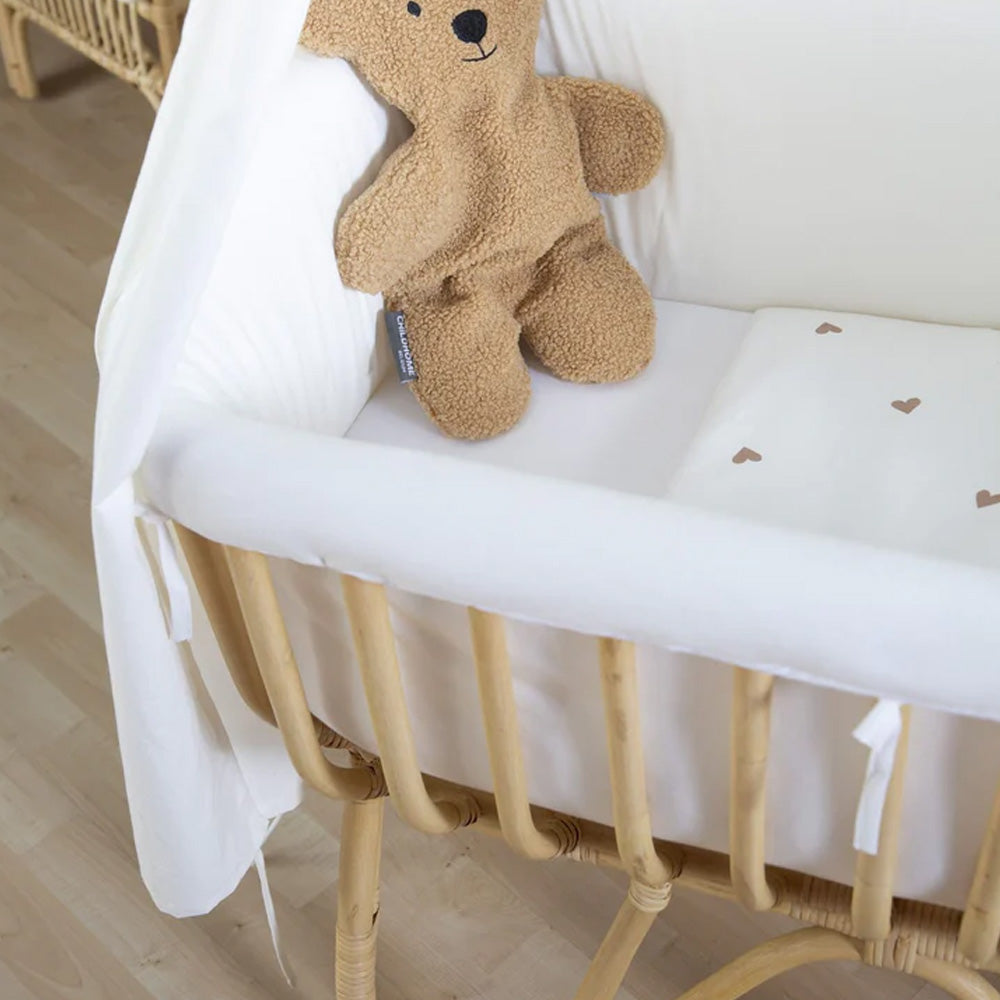 Childhome Rotan Wieg Rechthoekig + Matrasje Childhome
