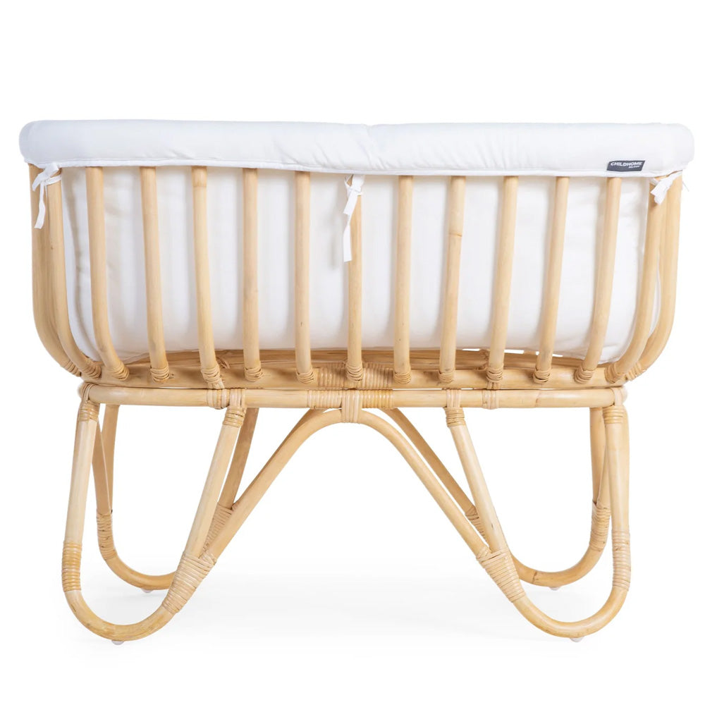 Childhome Rotan Wieg Rechthoekig + Matrasje Childhome