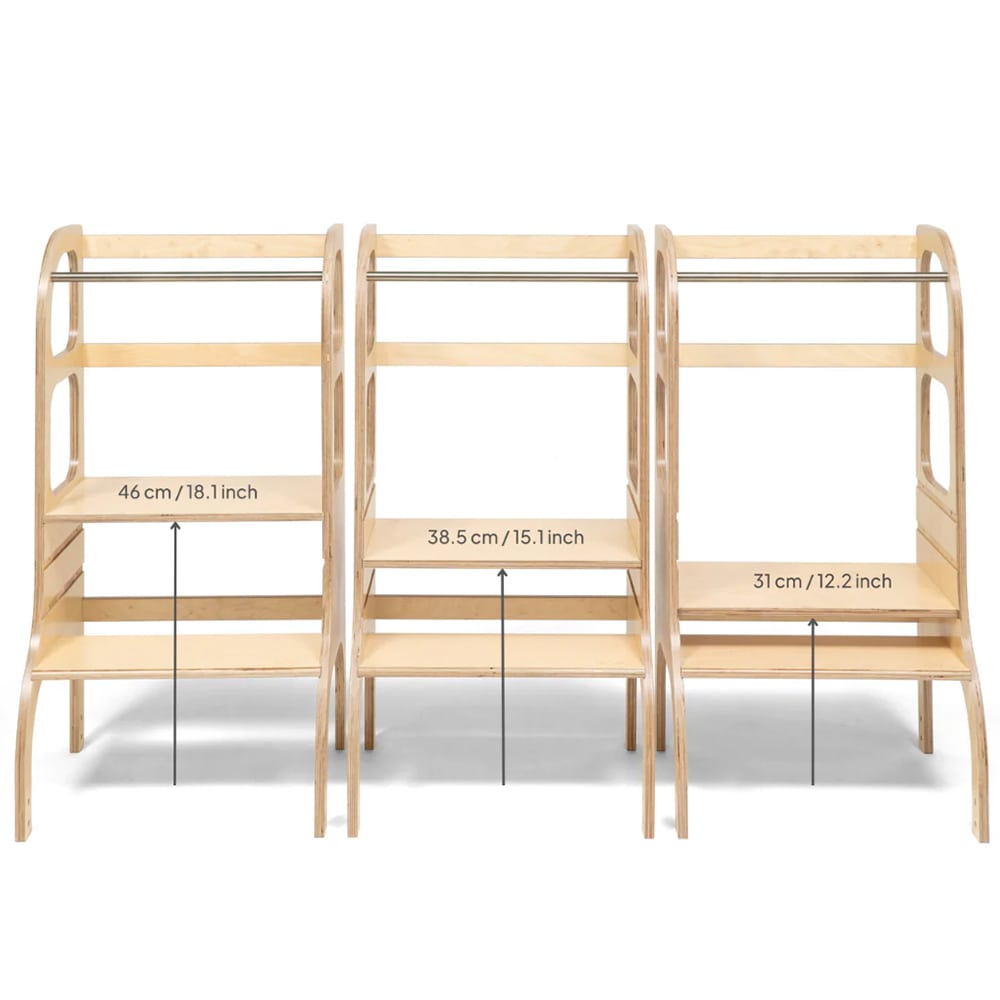 Ette Tete Step Up Helper-Toren - Naturel Ette Tete