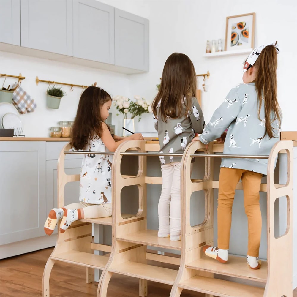 Ette Tete Step Up Helper-Toren - Naturel Ette Tete