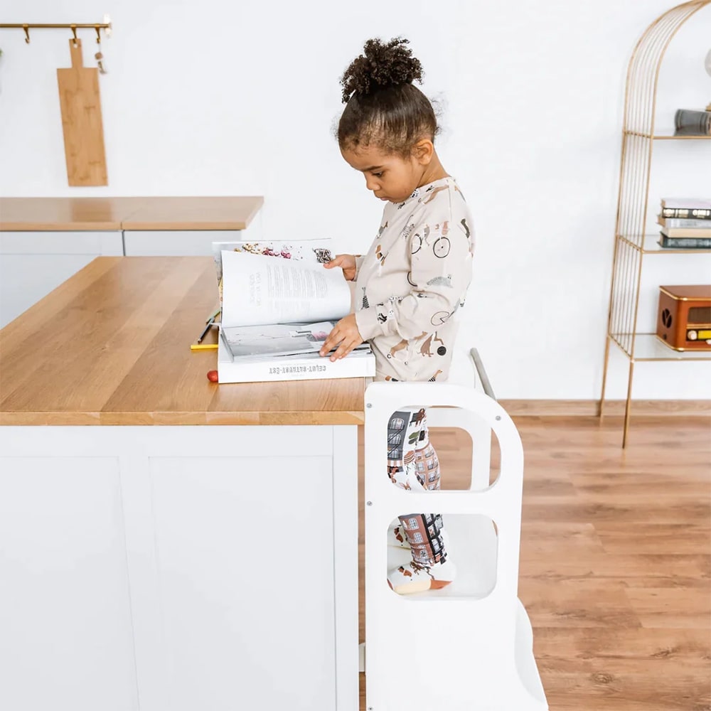 Ette Tete Step Up Helper-Toren - Wit Ette Tete