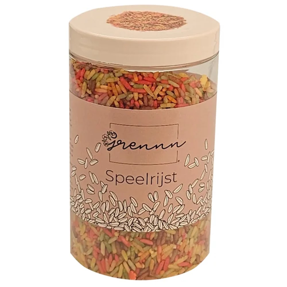 Grennn Speelrijst Autumn Mix 300 Gram Grennn