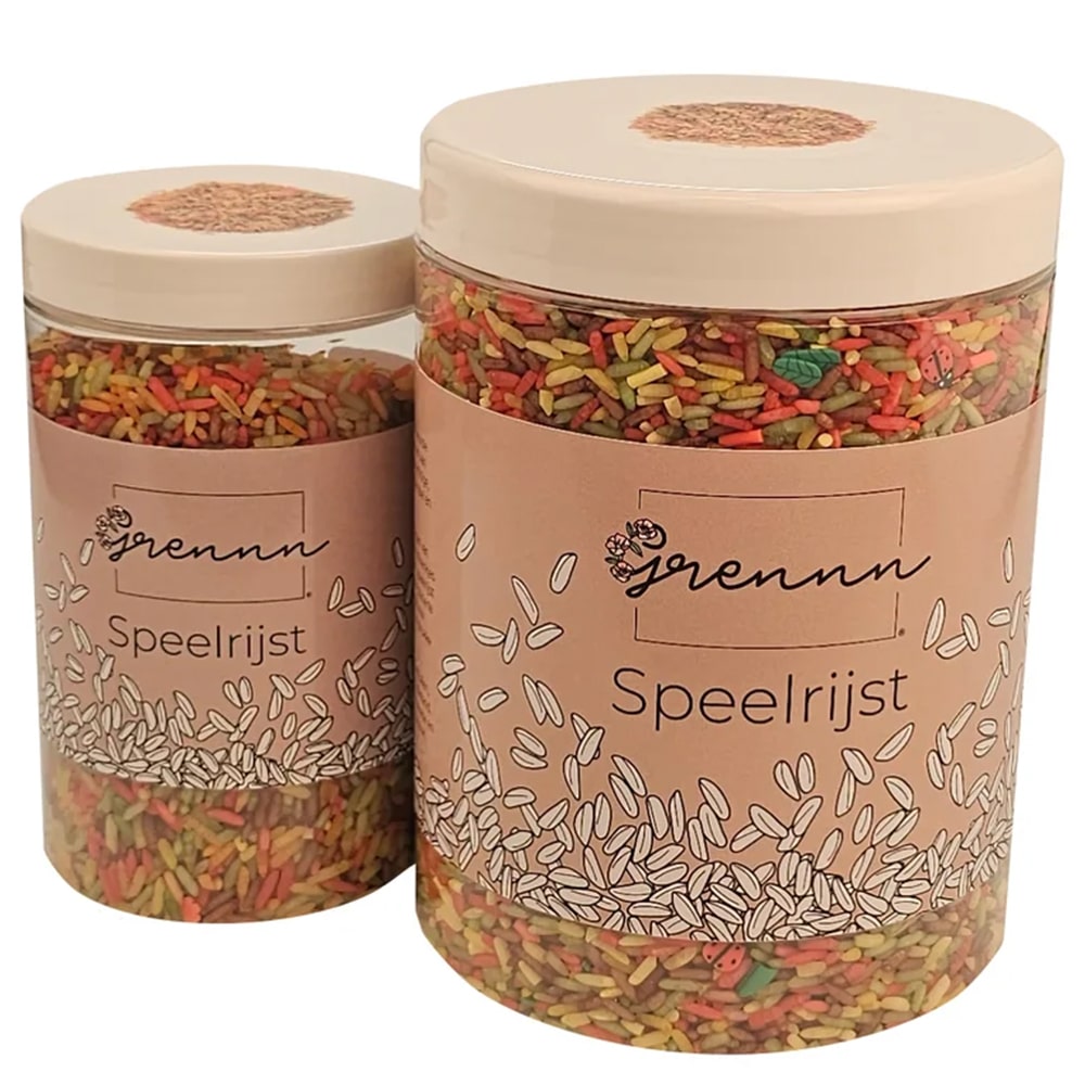 Grennn Speelrijst Autumn Mix 300 Gram Grennn