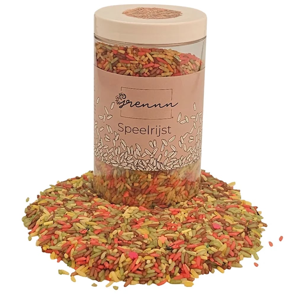 Grennn Speelrijst Autumn Mix 300 Gram Grennn