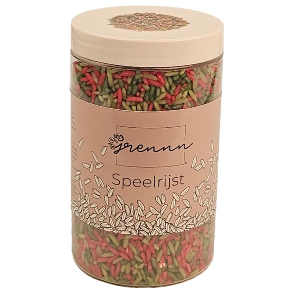 Grennn Speelrijst Kerst Mix 300 Gram