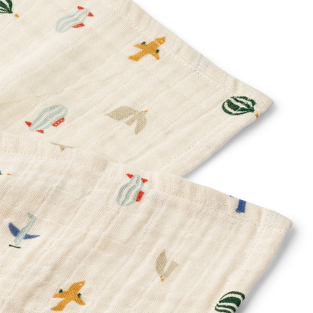 Liewood Lewis Hydrofiele Doeken 65x65cm 2 Pack