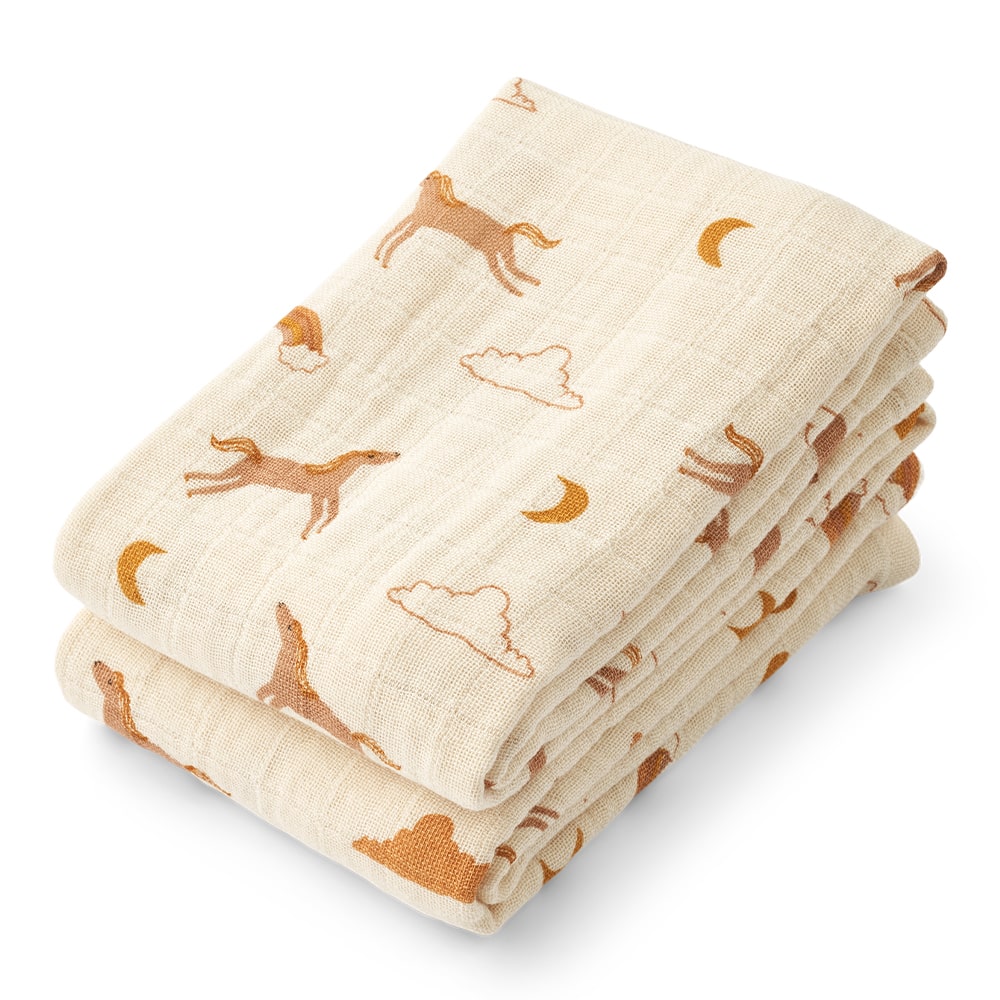 Liewood Lewis Hydrofiele Doeken 65x65cm 2 Pack