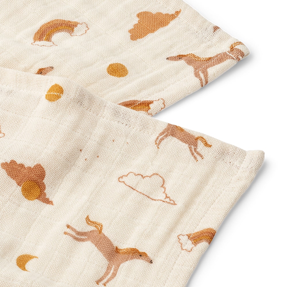Liewood Lewis Hydrofiele Doeken 65x65cm 2 Pack