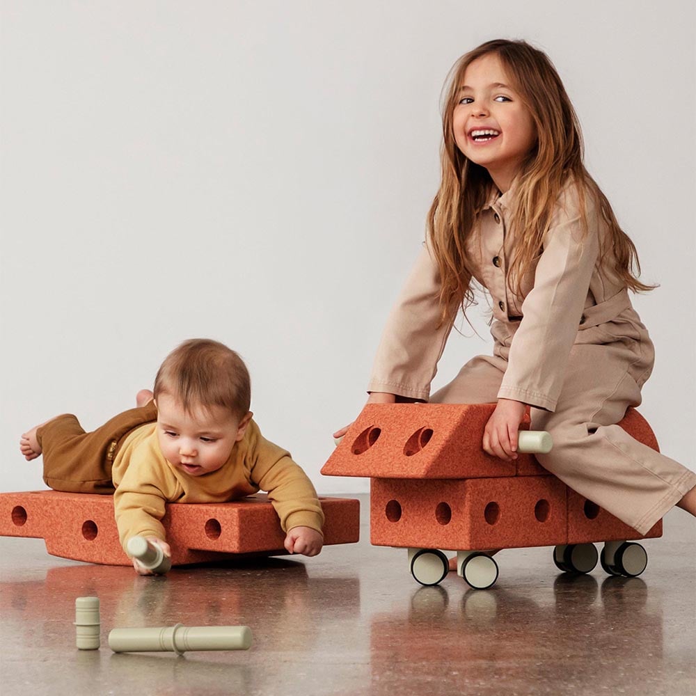Modu Explorer Set - Burnt Orange/ Dusty Green Modu