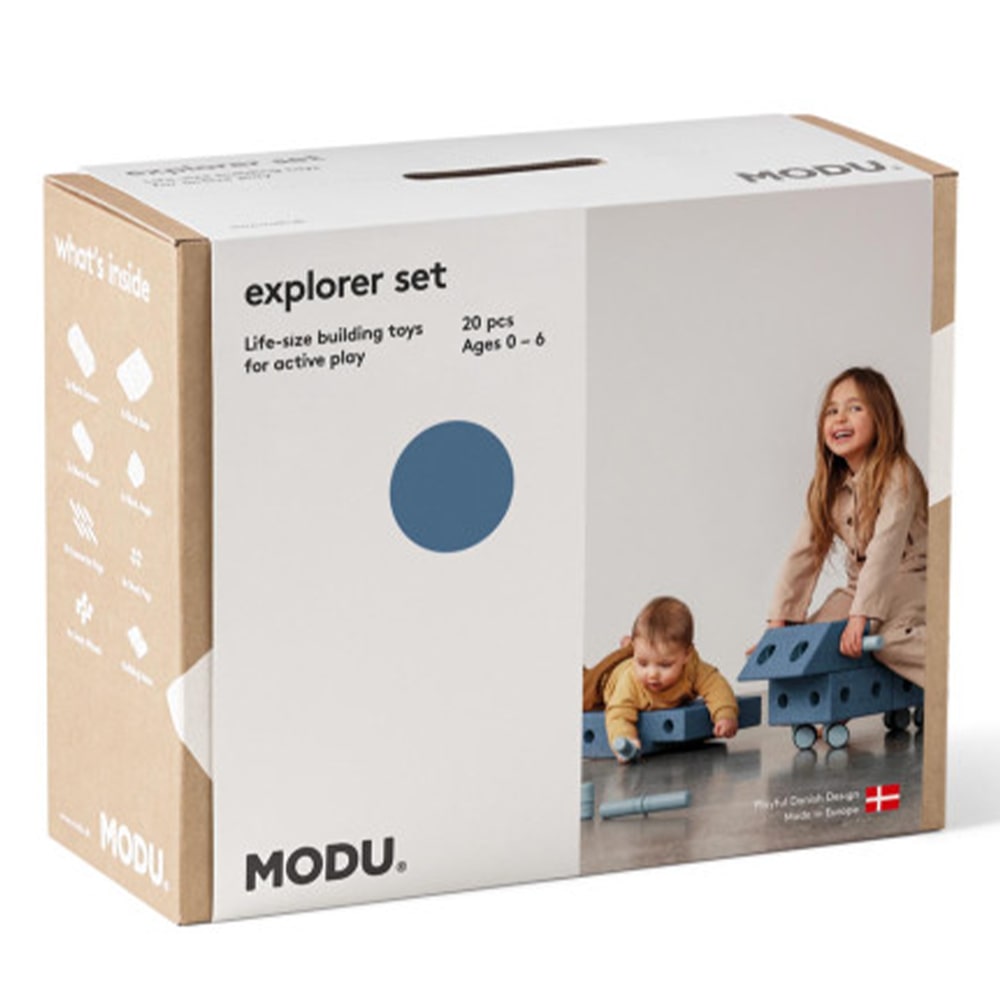 Modu Explorer Set - Deep Blue/ Sky Blue
