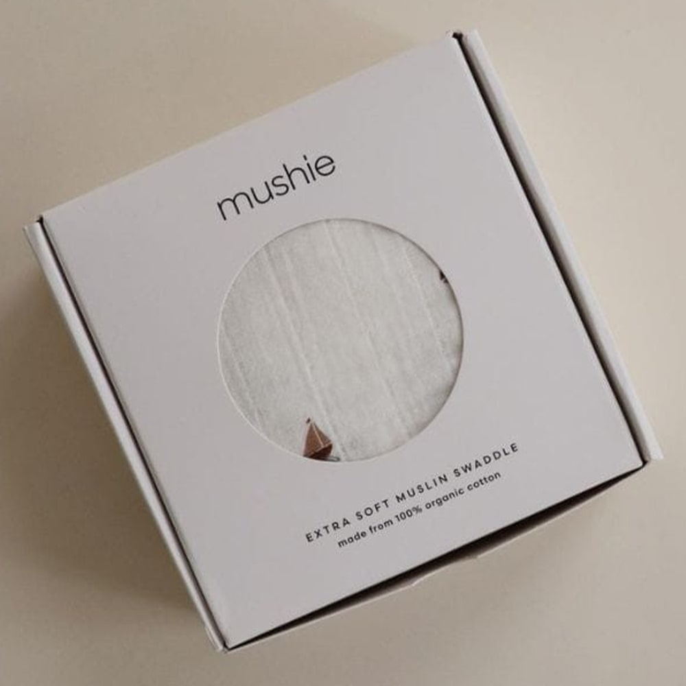 Mushie Inbakerdoek – Organic Cotton – 120x120 cm