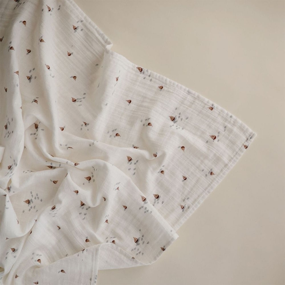 Mushie Inbakerdoek – Organic Cotton – 120x120 cm