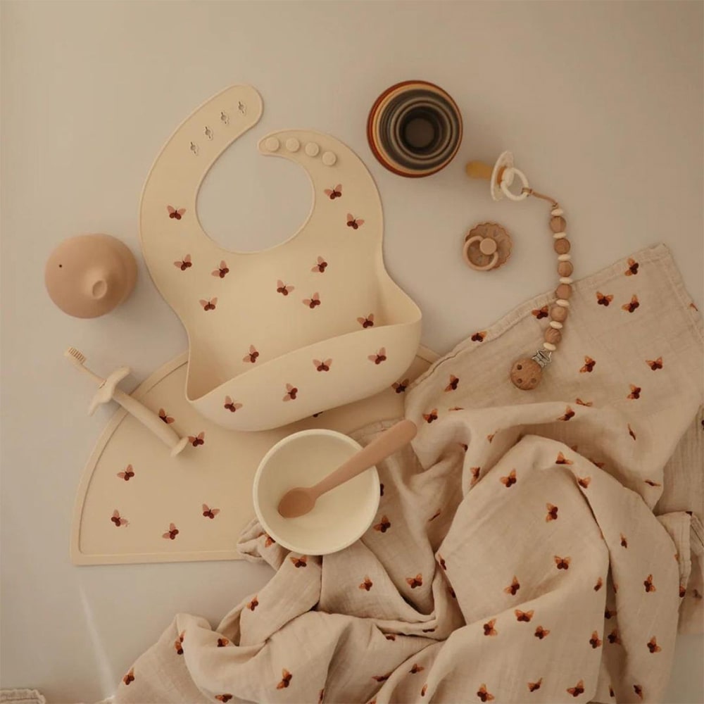 Mushie Inbakerdoek – Organic Cotton – 120x120 cm