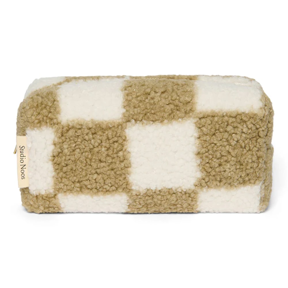 Studio Noos & BINIBAMBA Etui - Checked Toast Teddy Studio Noos