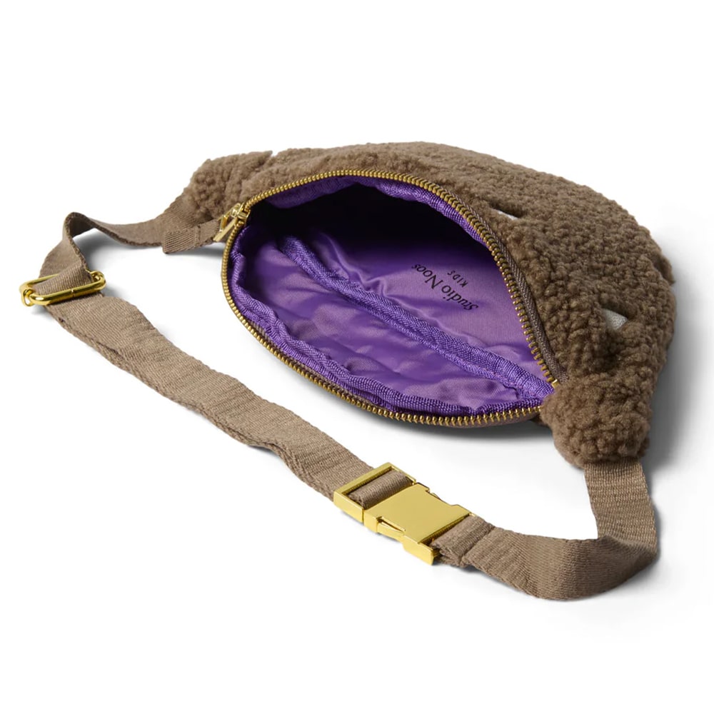 Studio Noos Mini Fanny Pack - Brown Hearts Teddy Studio Noos