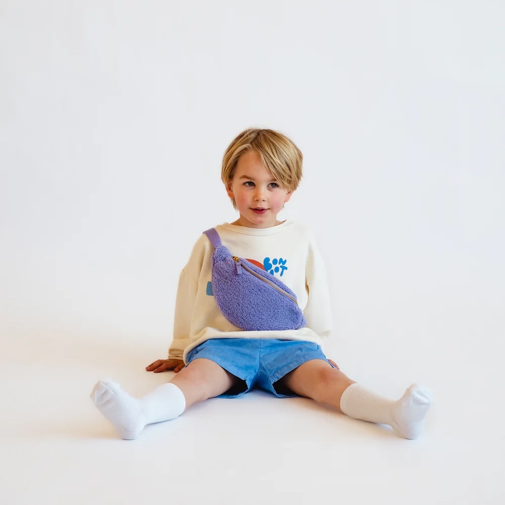 Studio Noos Mini Fanny Pack - Lilac Teddy Studio Noos
