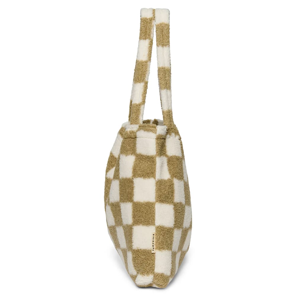 Studio Noos & BINIBAMBA Mom - Bag - Checked Toast Teddy Studio Noos