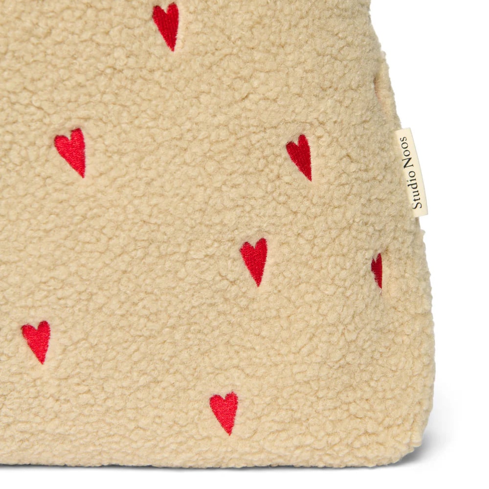 Studio Noos Mom - Bag - Ecru Hearts Teddy Studio Noos