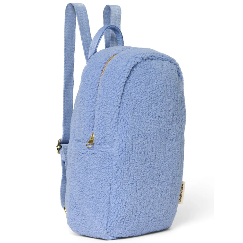 Studio Noos Rugtasje Light Blue Teddy Studio Noos