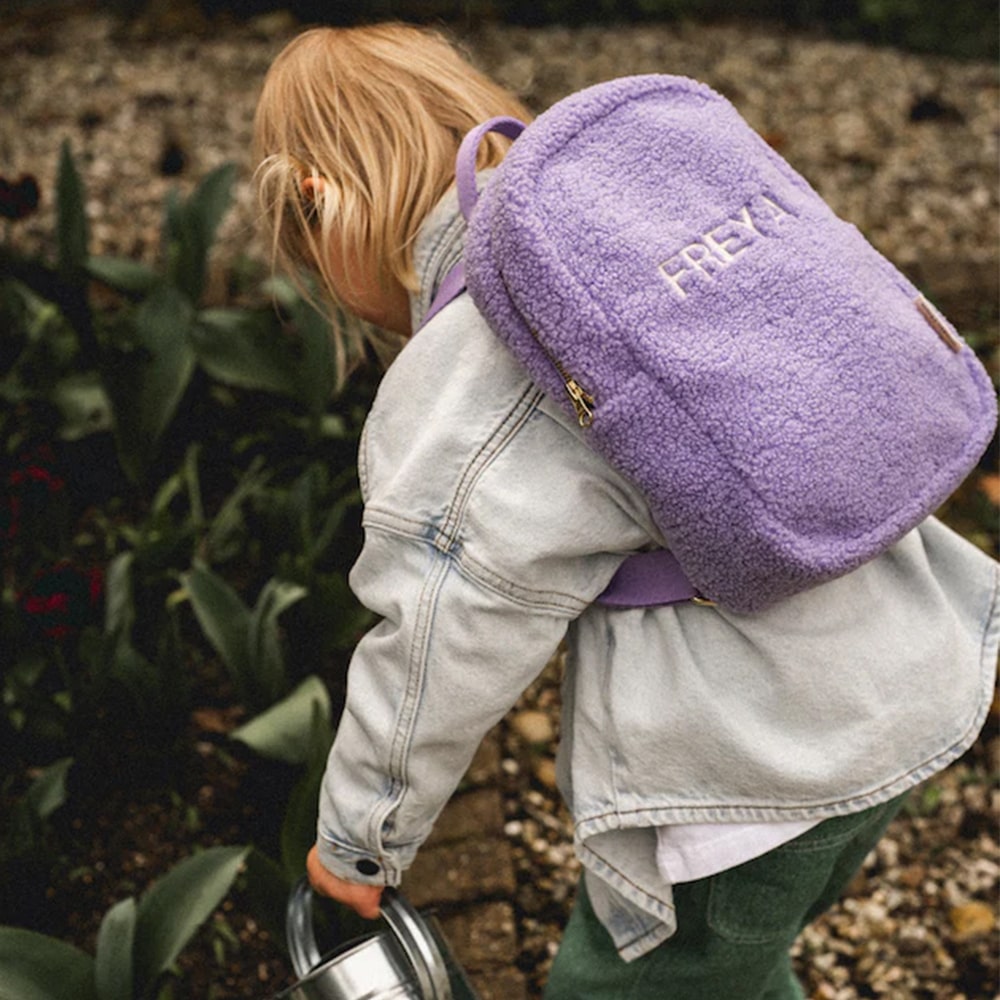 Studio Noos Rugtasje Lilac Teddy Studio Noos