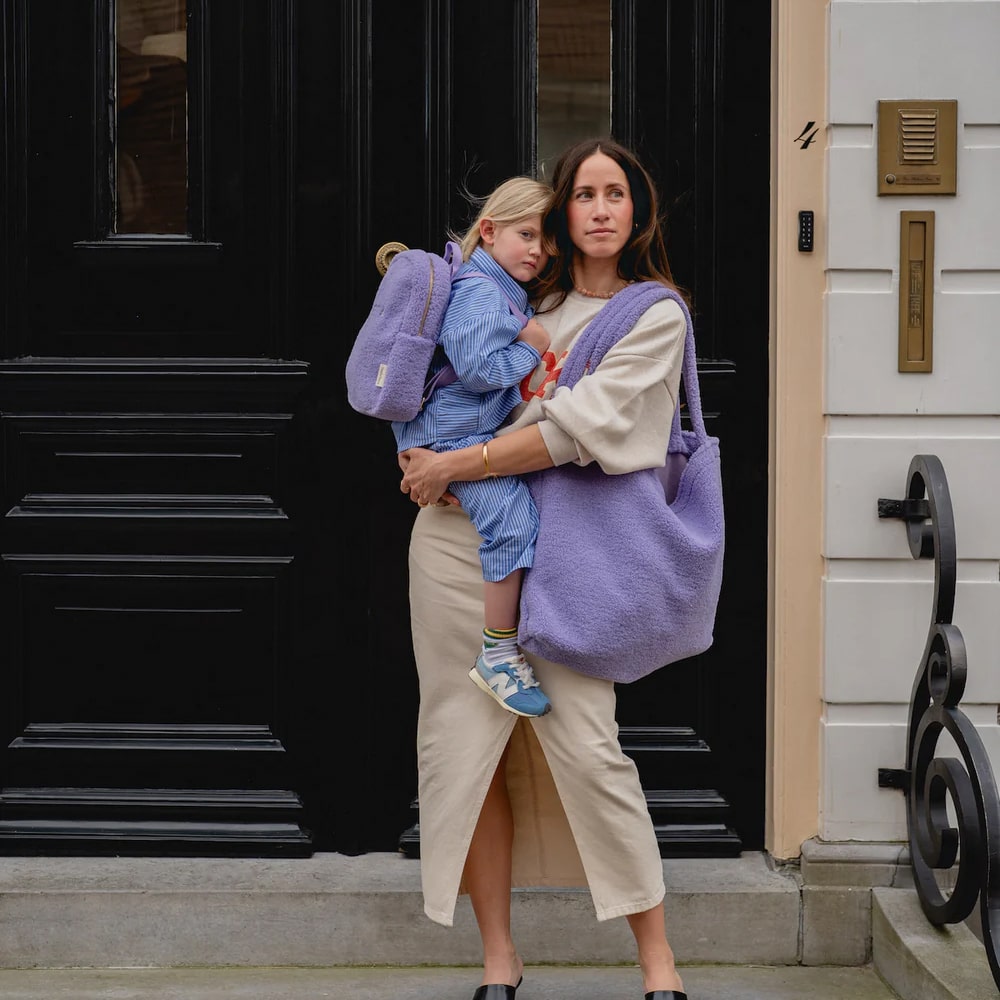 Studio Noos Mom-Bag - Lilac Teddy Studio Noos