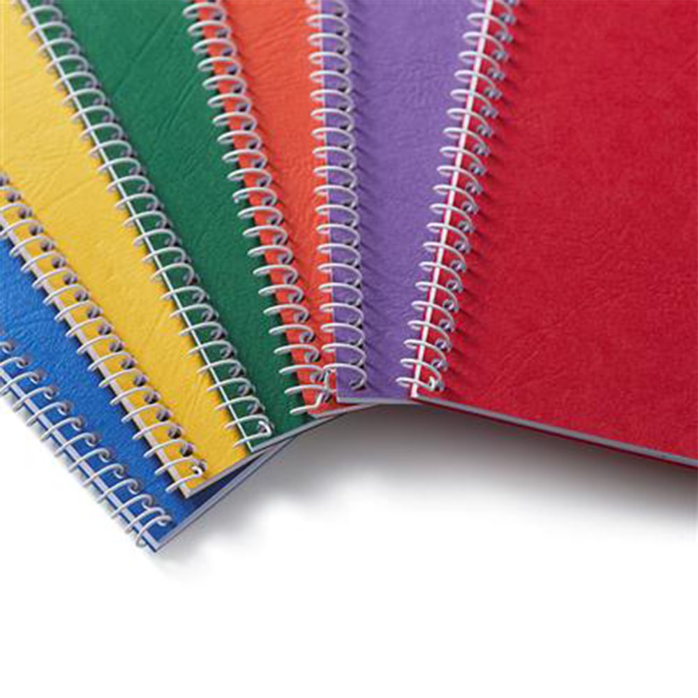 Groot Tekenschrift Spiraal 32x38 cm Paars Kideo.store