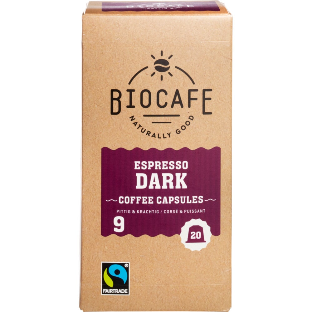 BioCafe Koffie Cups Espresso 20st-min