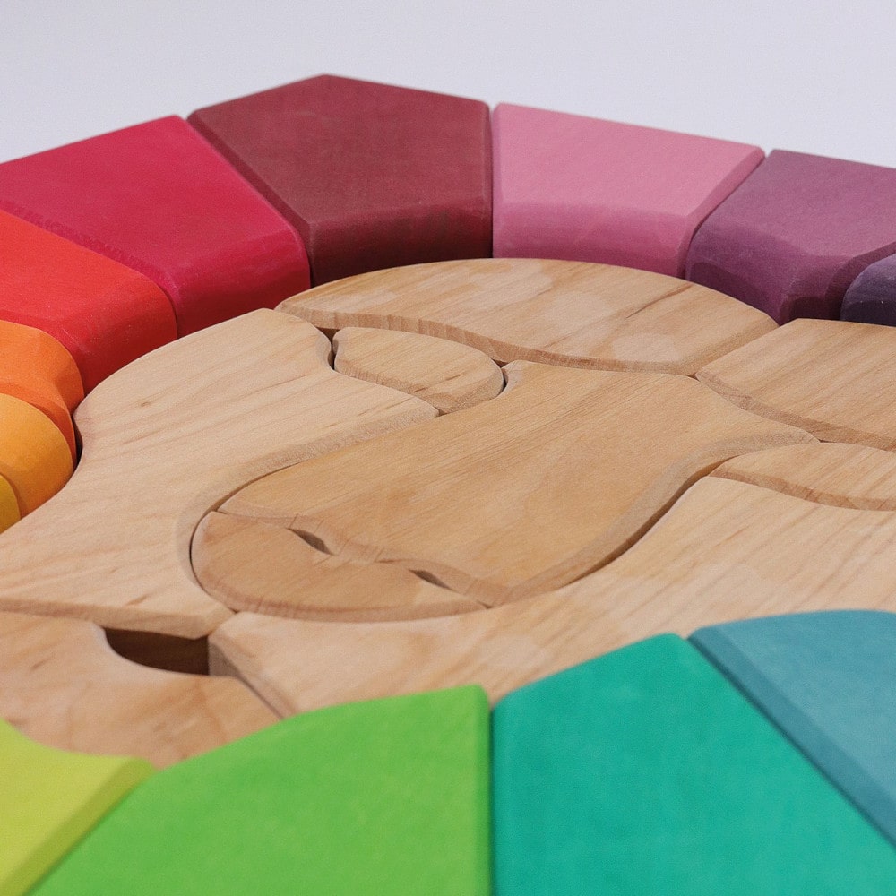 Grimms blokken set regenboog leeuw2-min