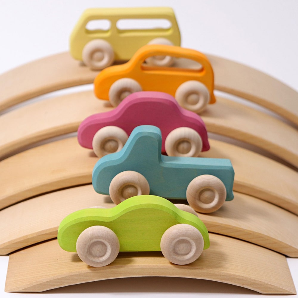 Grimms houten auto's-min