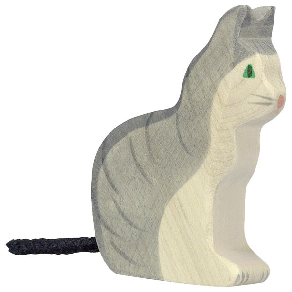 Holztiger Zittende Kat