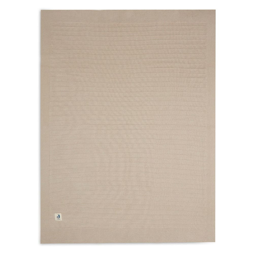 Jollein Deken Ledikant Pure Knit - Nougat3