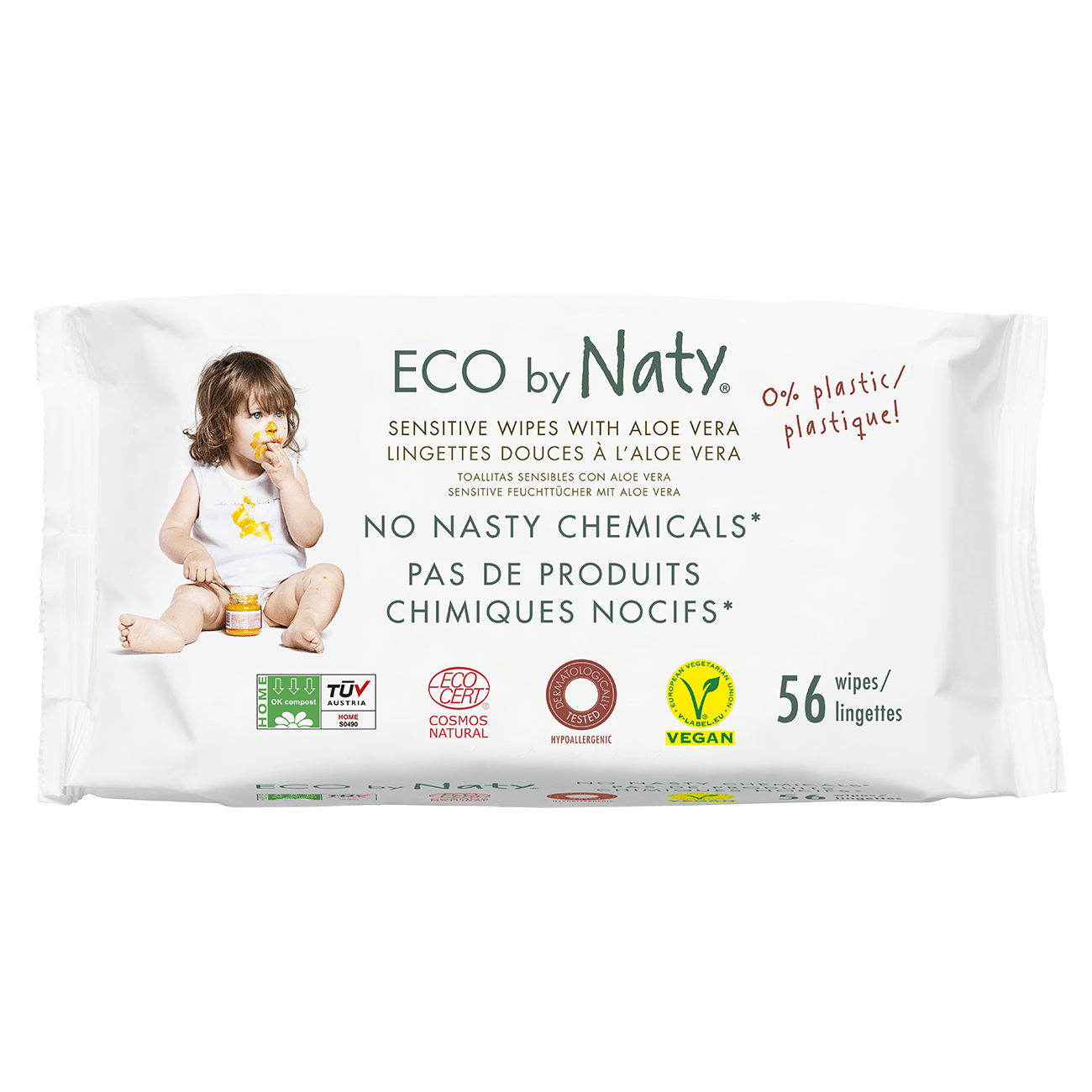 Naty Vochtige Doekjes Aloe Vera