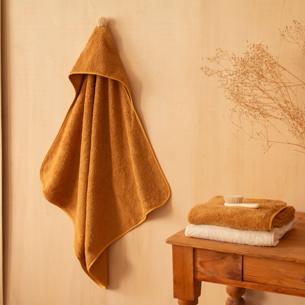 Nobodinoz Baby Badcape - Caramel1-min