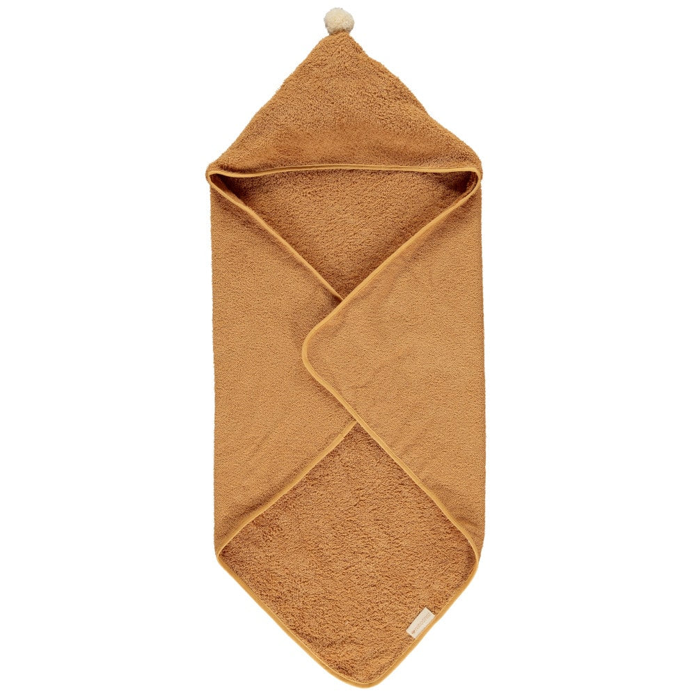 Nobodinoz Baby Badcape - Caramel4-min