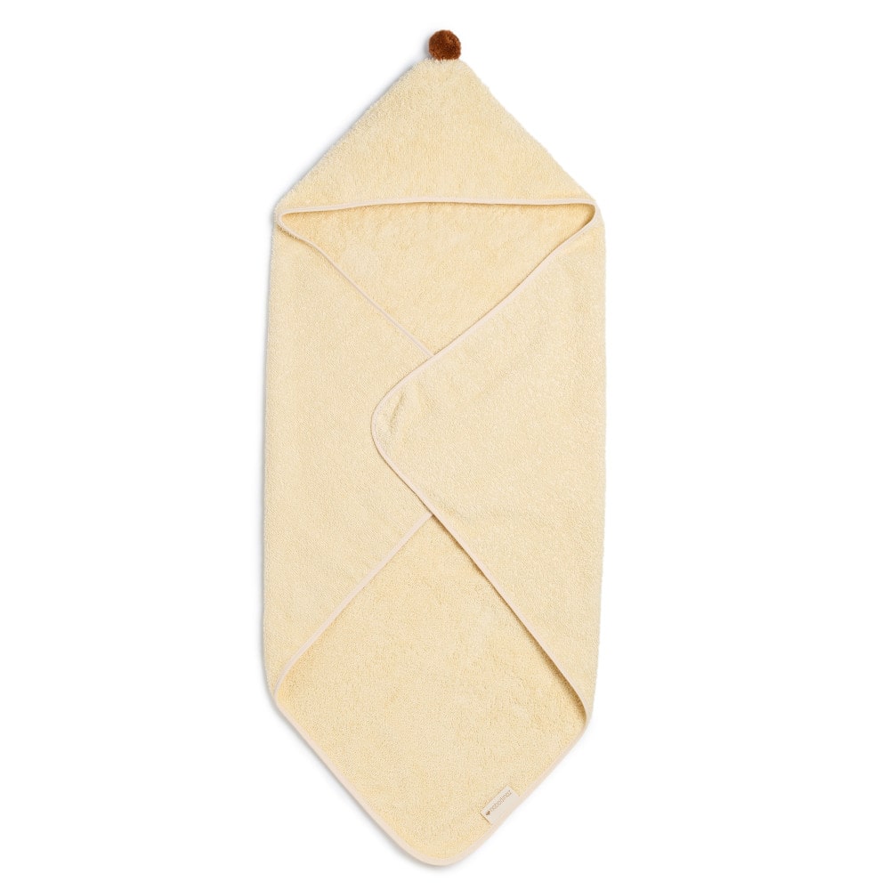 Nobodinoz Baby Badcape - Vanille5-min