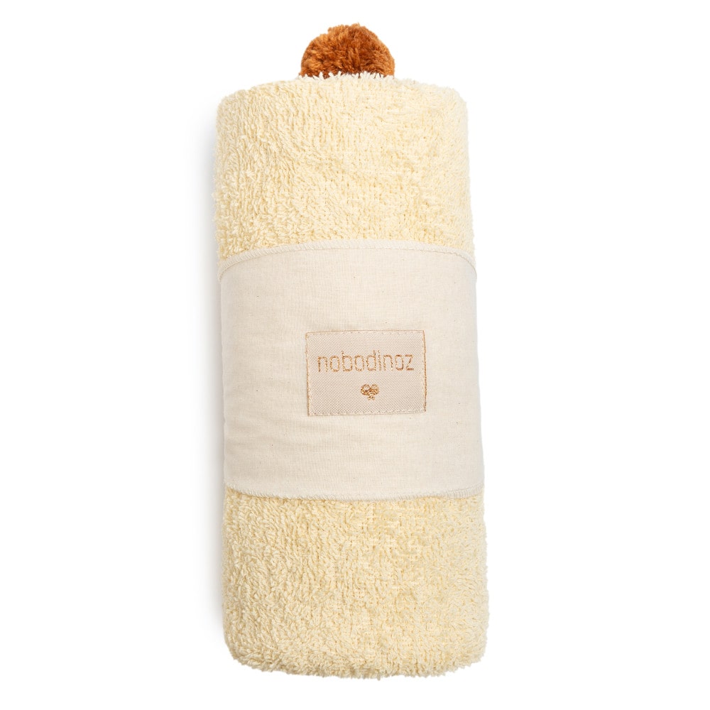 Nobodinoz Baby Badcape - Vanille7-min