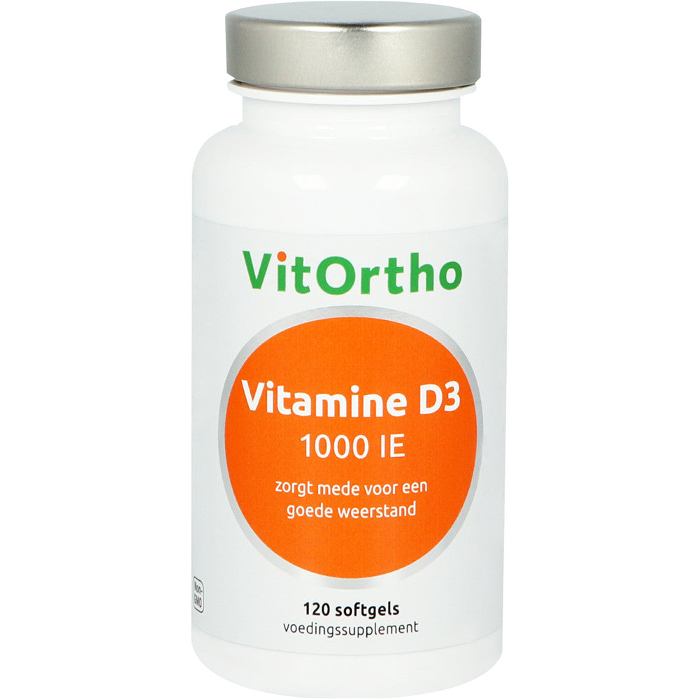 Vitamine D3 1000 IE (120 softgels)