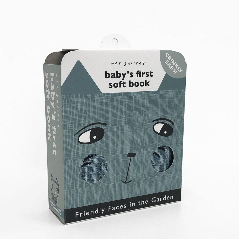 Wee Gallery Soft Book - Garden2-min