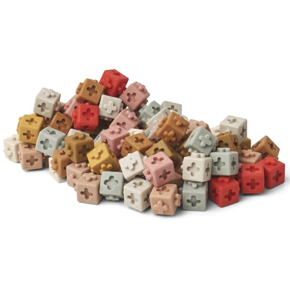 liewood-bouwblokkjes-siliconen-links-dusty-raspberry-100-pack-min
