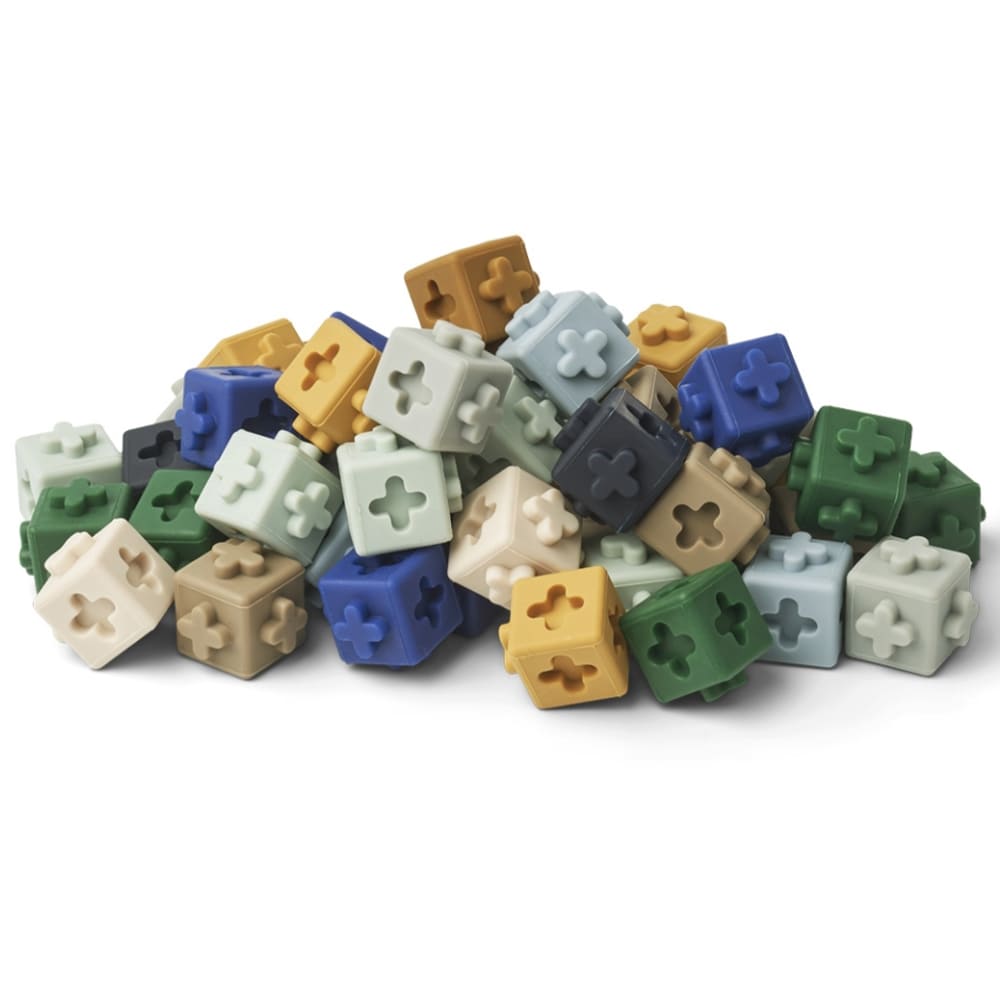 liewood-bouwblokkjes-siliconen-links-midnight-navy-50-pack-min