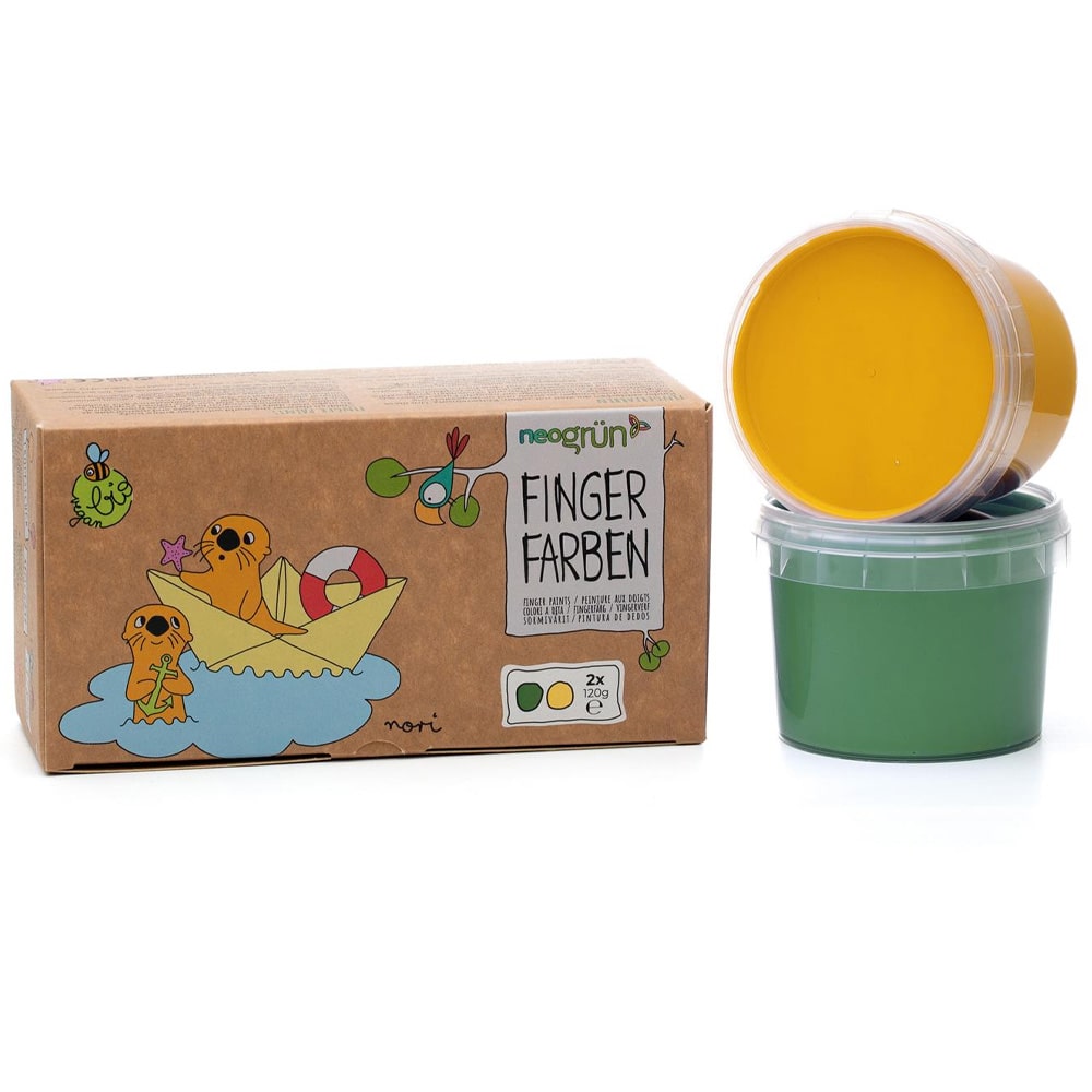 neogrun-ecologische-vingerverf-2-stuks-groen-geel-4-min