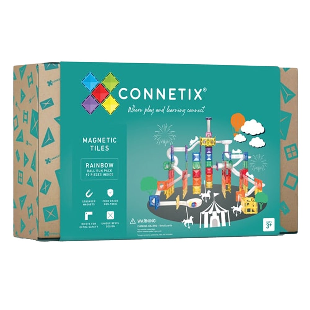 Connetix Tiles Ball Run Pack 92 Stuks Connetix Tiles