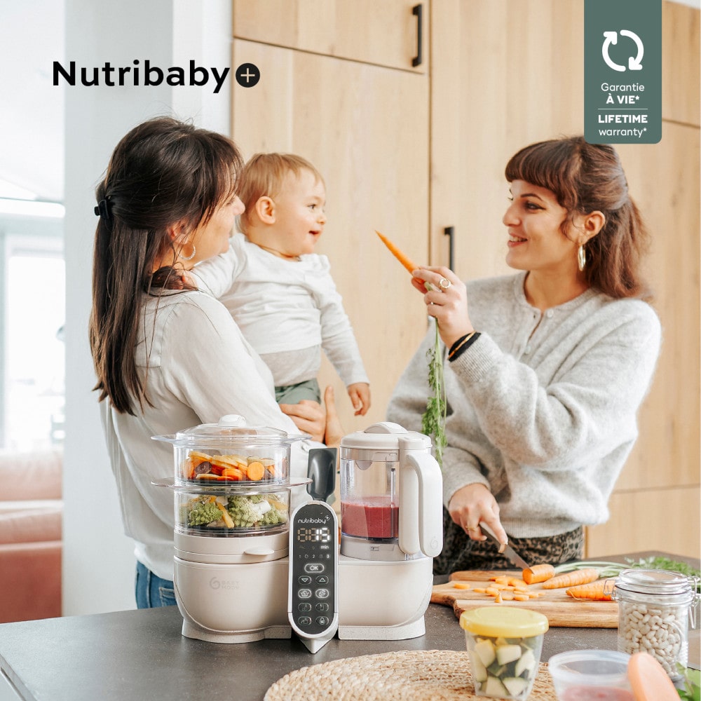 Babymoov Nutribaby Multifunctionele Keukenmachine - Mineral Beige