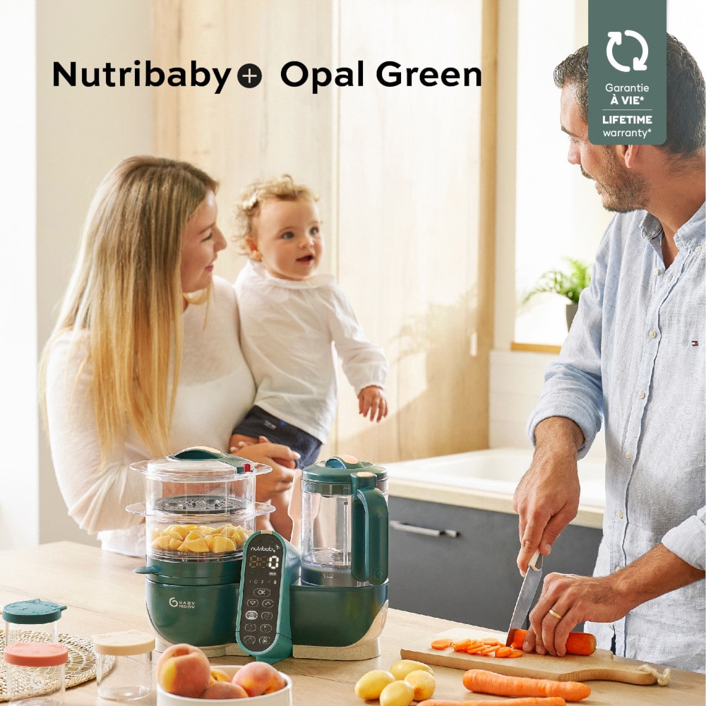 Babymoov Nutribaby Multifunctionele Keukenmachine - Opal Green